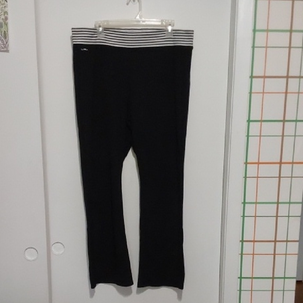 Ralph Lauren Black Activewear Yoga Pants